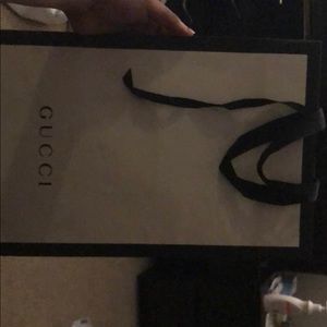 Gucci shopping bag